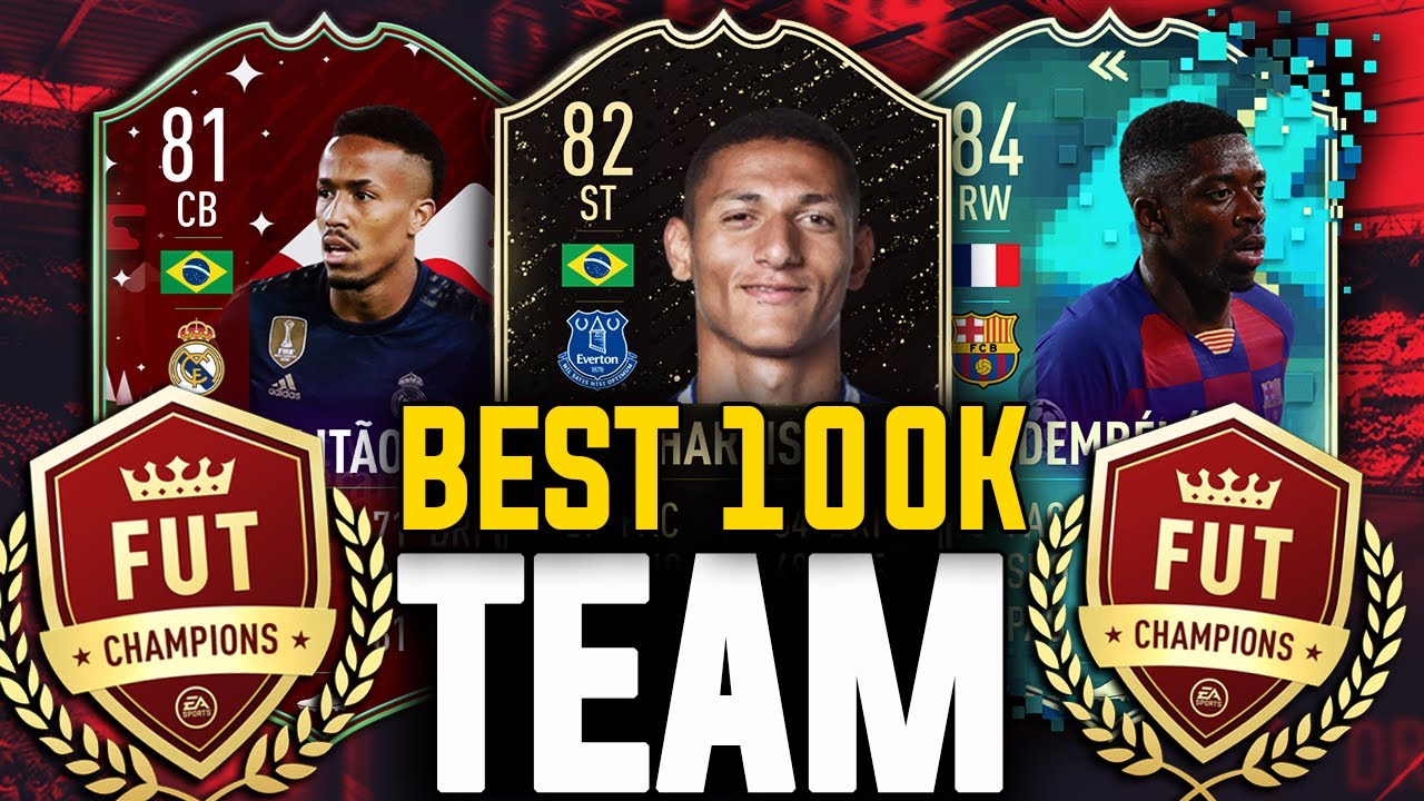 BEST 100k Team For FIFA 20 FUT Champions