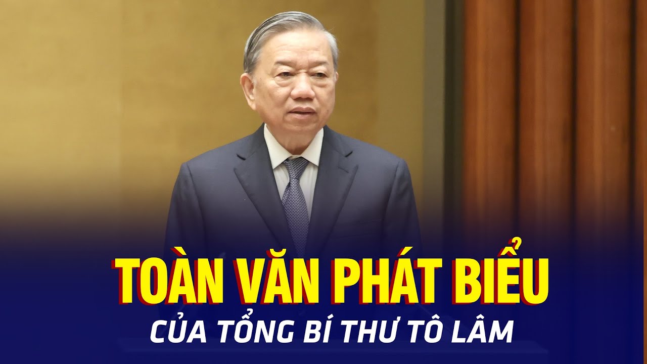 Phát biểu của Tổng Bí thư Tô Lâm tại Hội nghị toàn quốc quán triệt 4 Nghị quyết của Bộ Chính trị