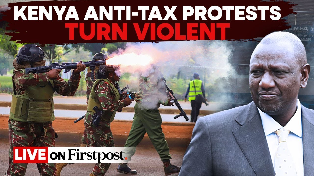 Kenya Tax Protests LIVE: Protesters Attempt to Break into Kenya's Parliament Building