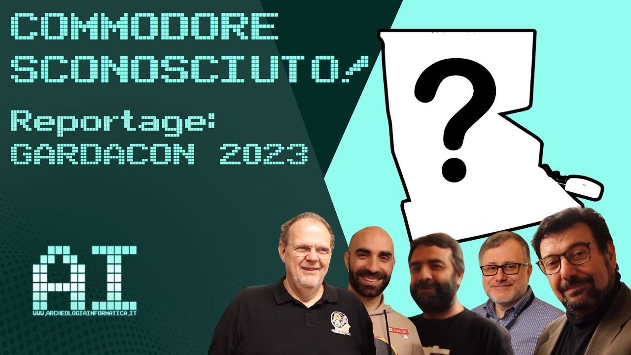 Reportage: GARDACON 2023 - COMPUTER COMMODORE SCONOSCIUTO!