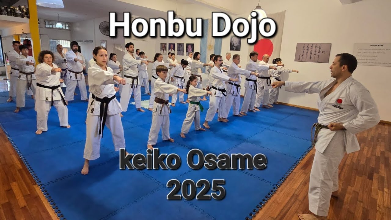 Keiko Osame 2025- Honbu Dojo Argentina. Resumen de la clase.