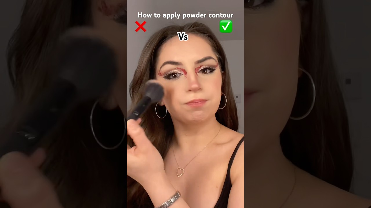 How to apply powder contour 😊😊  #contour hack  @Sephora