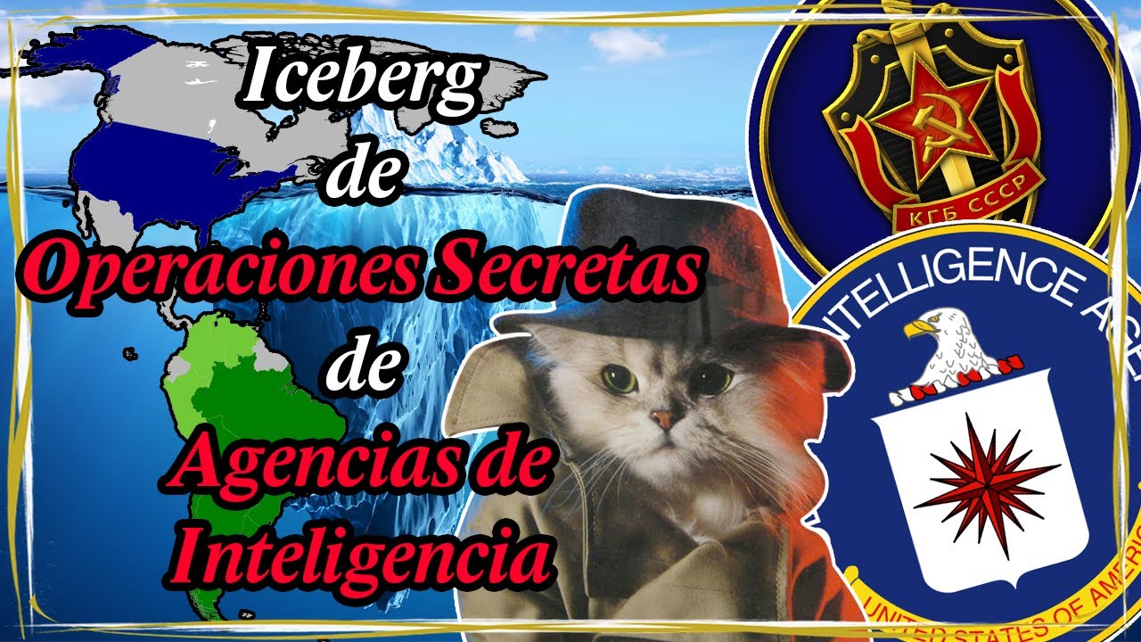ICEBERG de OPERACIONES SECRETAS de AGENCIAS de INTELIGENCIA | Marckai