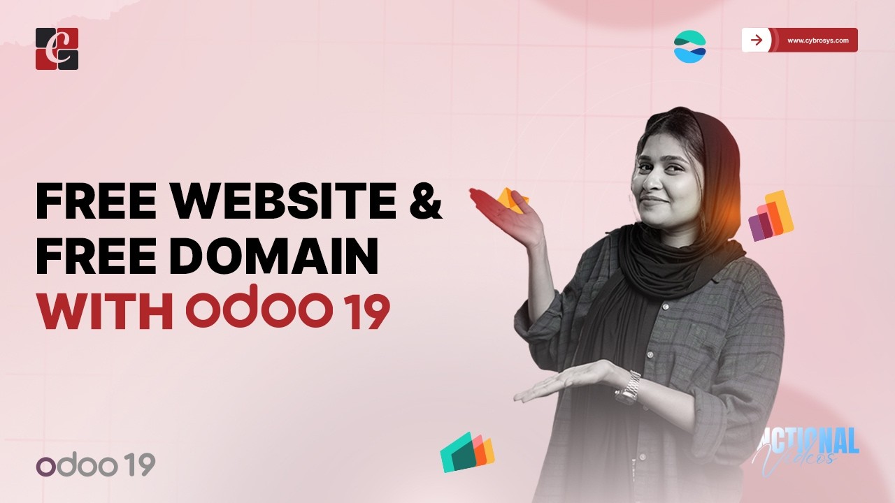 Build a FREE Website & FREE Domain with Odoo 19 | Odoo 19 Features | Odoo 19 Functional Tutorials