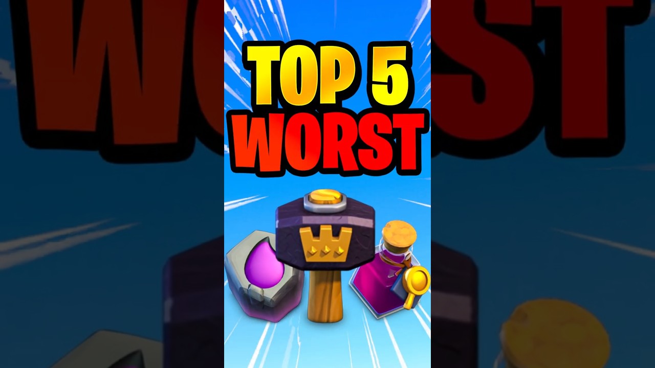 Top 5 WORST Magic Items!! #coc #clashofclans