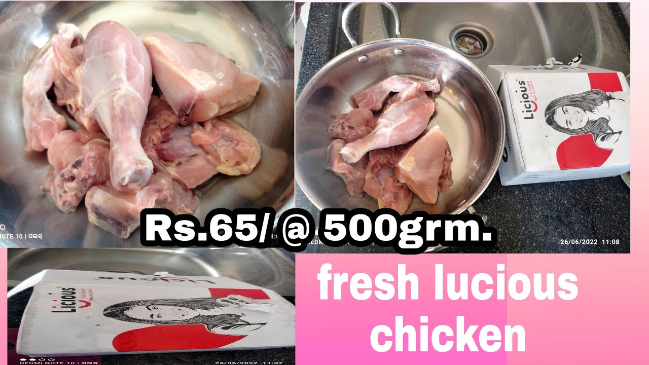 unboxing licious chicken at just rs.65/| review & unboxing | home delivery fresh chken,mutton & fish