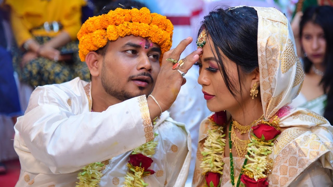 Our wedding || Sunita & Anup ||  Lovebirds || Assamese and Nepali || 2023❤️👩‍❤️‍👨#weddinghighlights