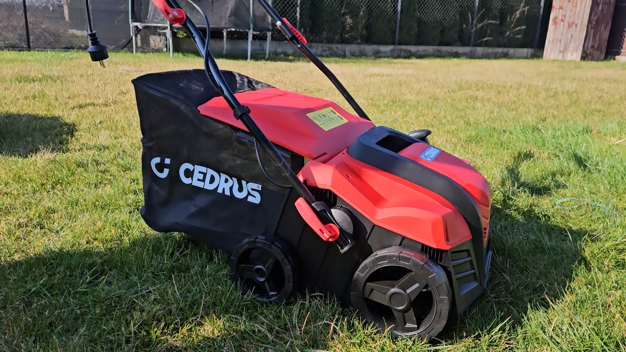 Wertykulator Cedrus CEDWE40 | Składanie i pierwsze uruchomienie