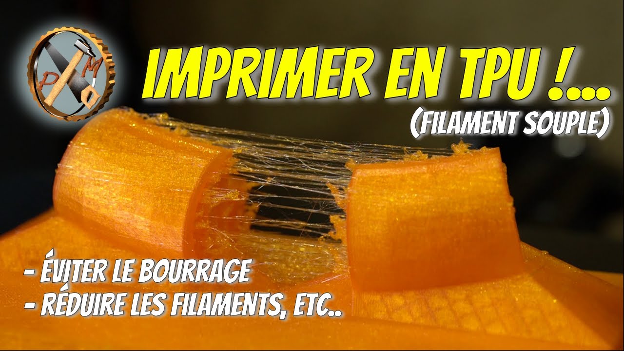 TPU Souple EVITER le BOURRAGE et autres ATUCES d'impression 3D - LONGER LK5 PRO