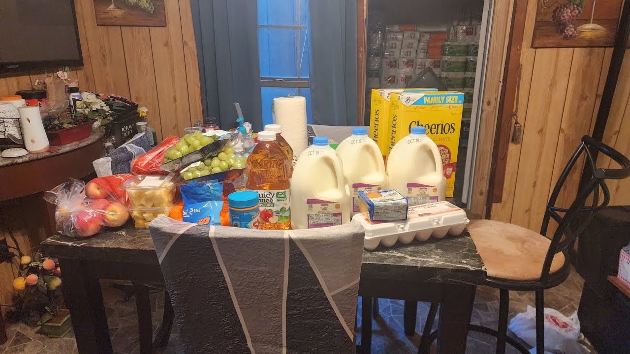 Мать-одиночка четверых детей | Небольшой утренний поход за продуктами | Мотивация к уборке