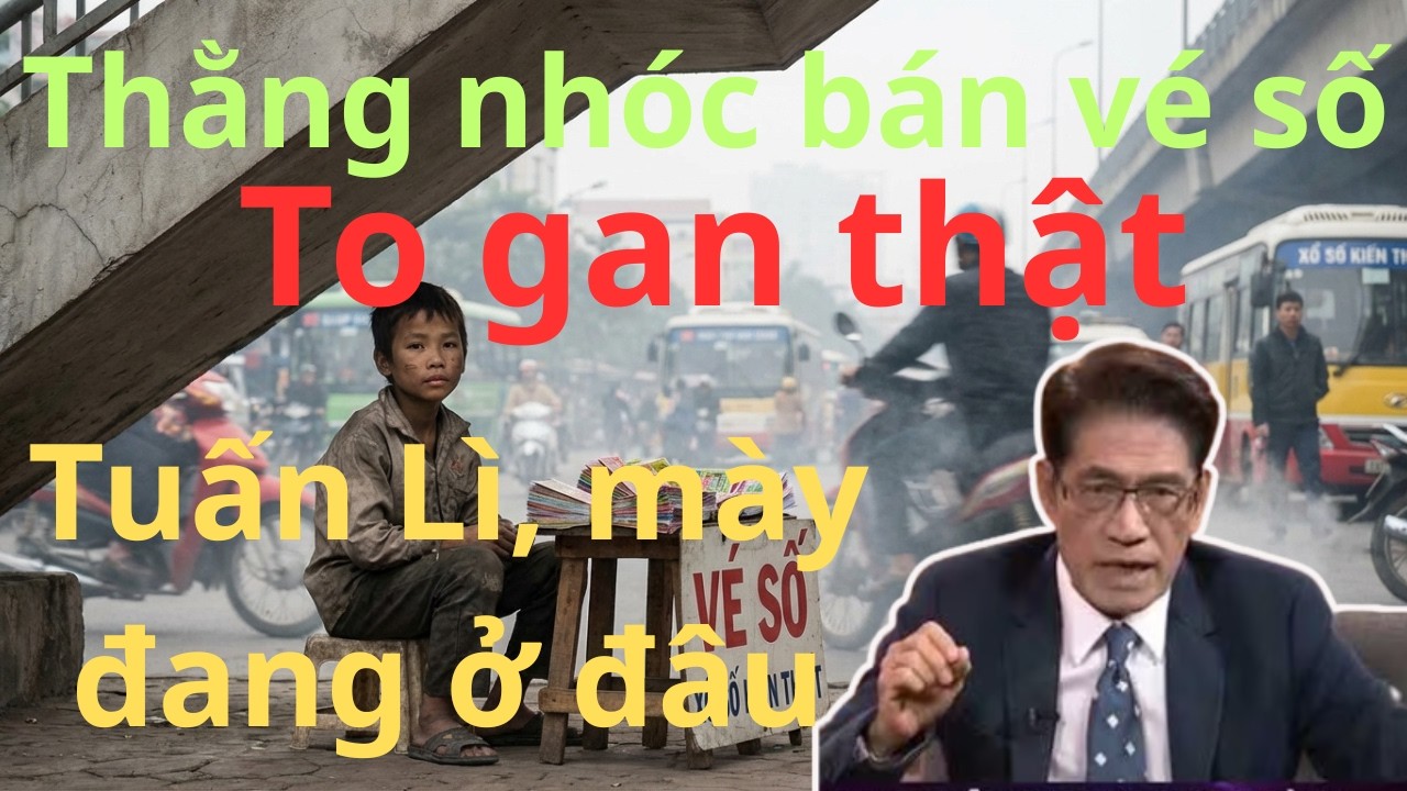 Bi Kịch Cuộc Đời Giang Hồ Của Một Thằng, Nhóc Bắt Đầu Từ Một Tờ Vé Số. kể chuyện ngọc Ngạn.