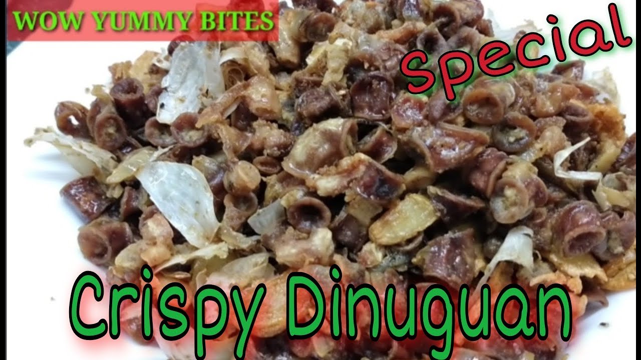 TOASTED/CRISPY DINUGUAN | SPECIAL DINUGUAN | PORK DINUGUAN RECIPE | HOW TO COOK PORK DINUGUAN