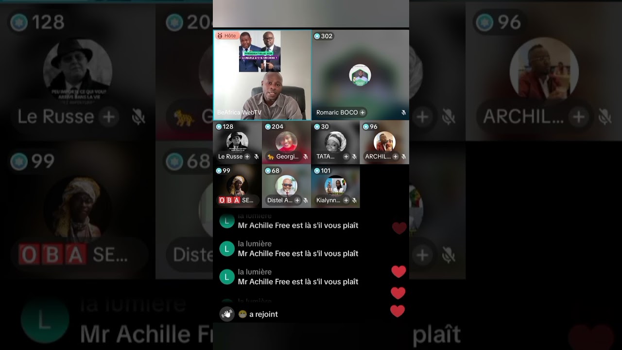 Débat entre frères Béninois 