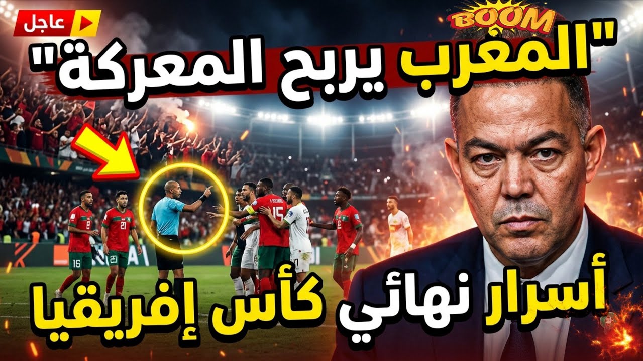 🚨 قربالة فنهائي كأس إفريقيا 2025..قرارات صادمة وغضب جماهيري 😱 شنو وقع بالضبط؟