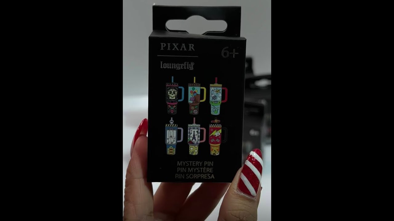 Loungefly Disney Pixar Travel cup Pins
