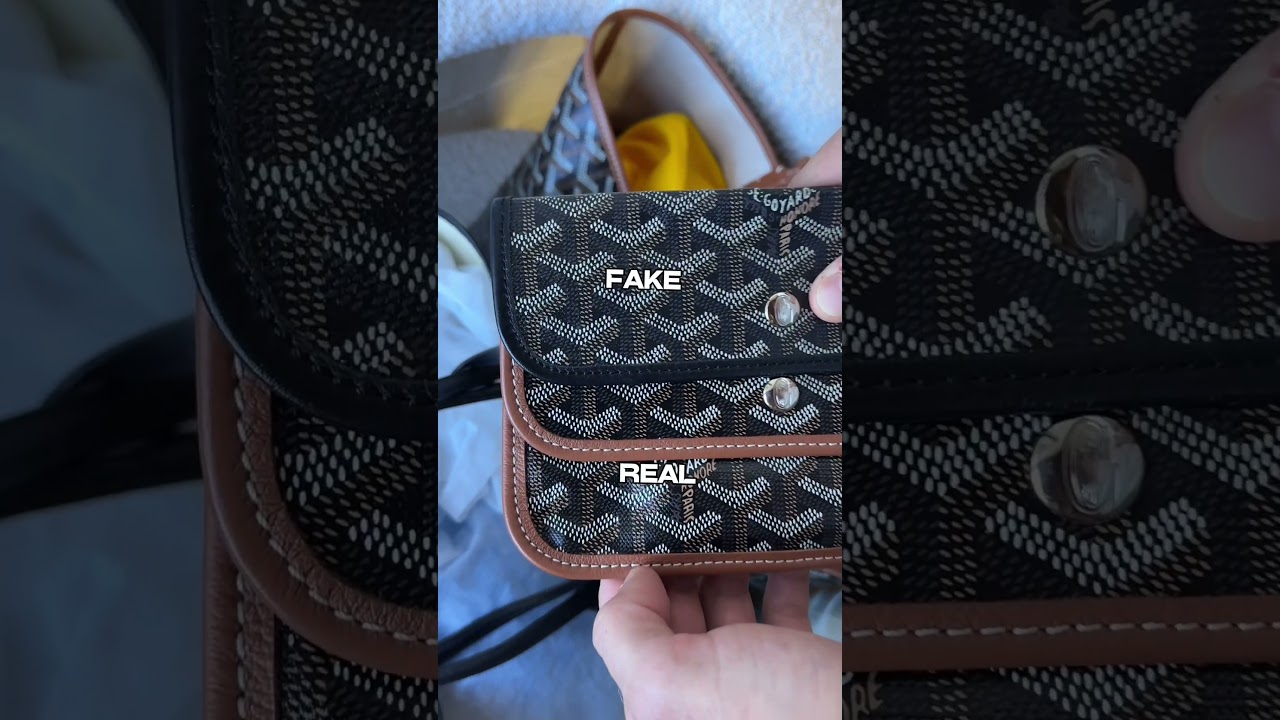 Советы по проверке подлинности сумки Goyard 🕵️в ответ @Gaby J