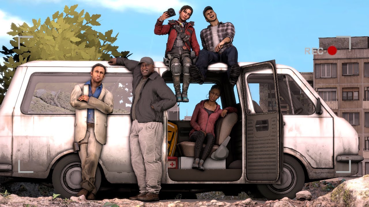[SFM] Left 4 Dead &mdash; Дорожное приключение [Влог]