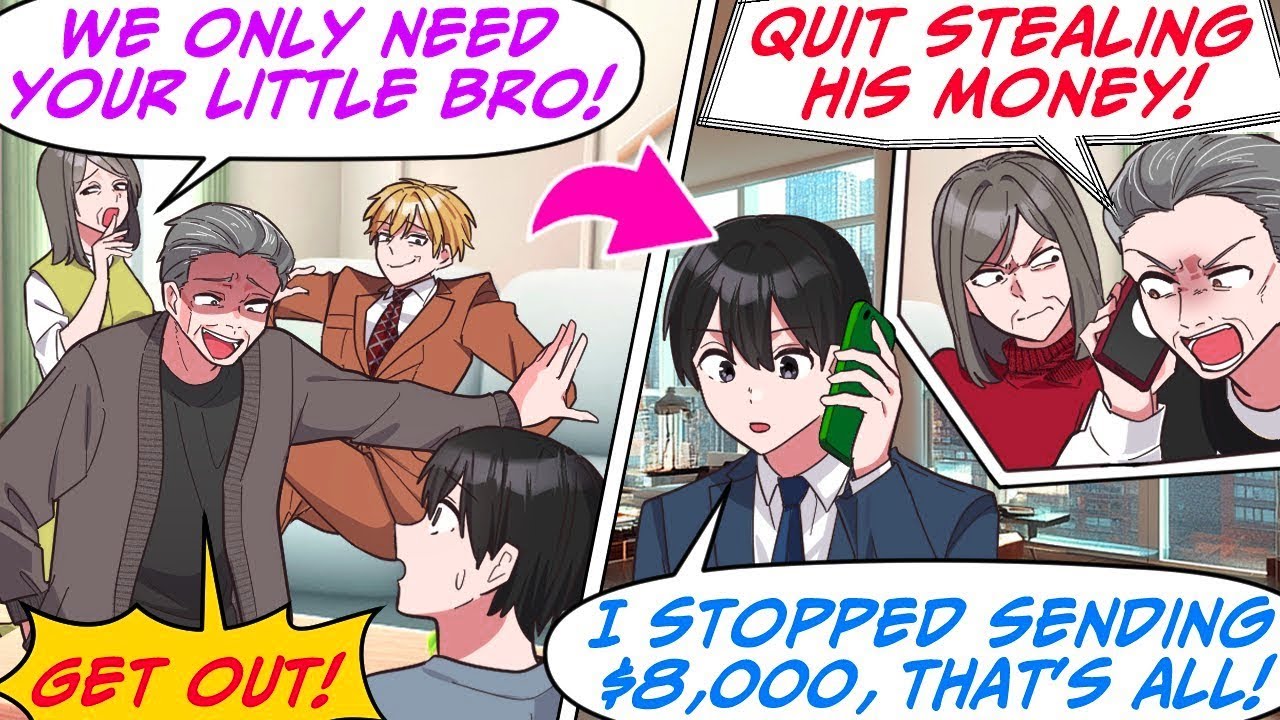They Spoiled My Little Brother While I Got Kicked Out! But I Found a Way Back... [RomCom Manga Dub]