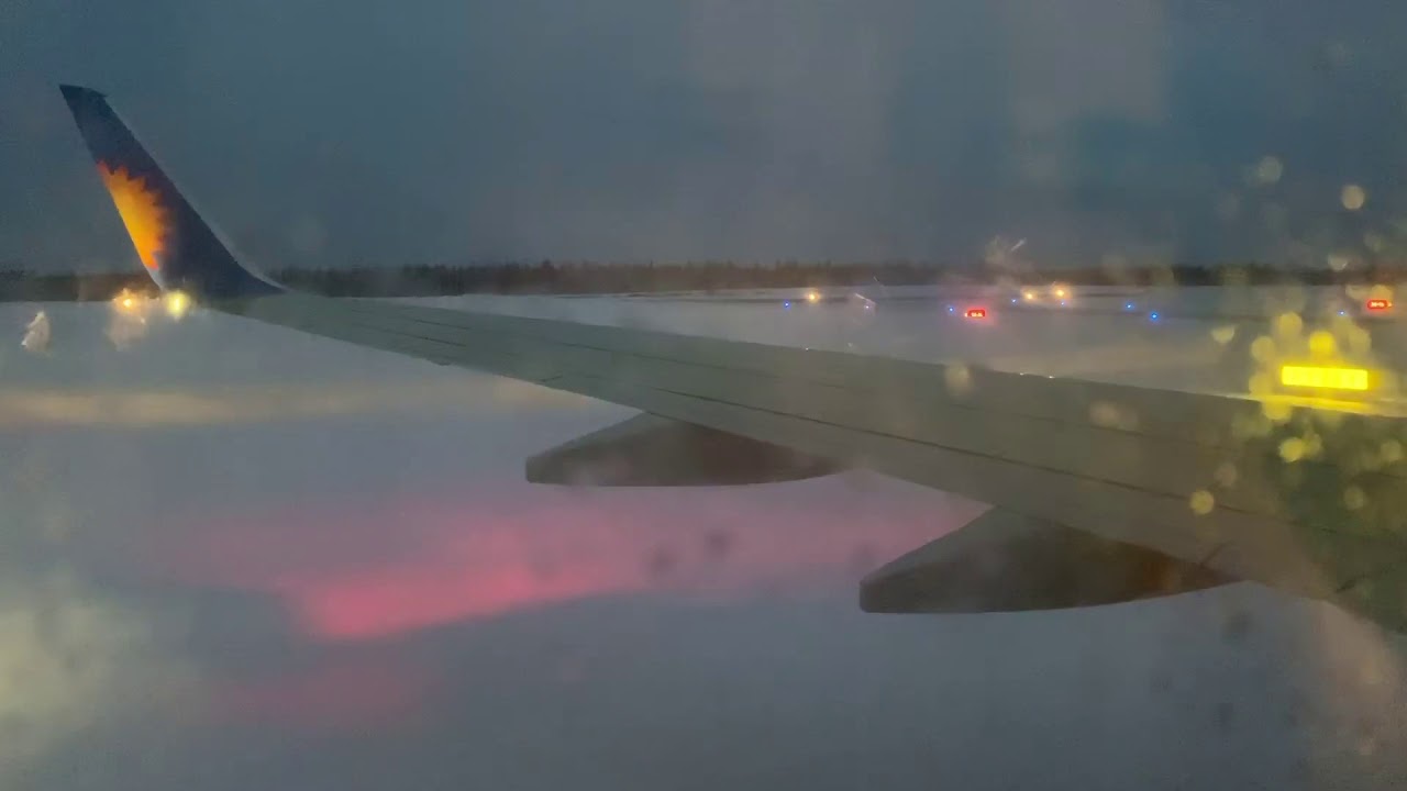 Jet2 Boeing 737-800 Kittilä Lapland to Manchester
