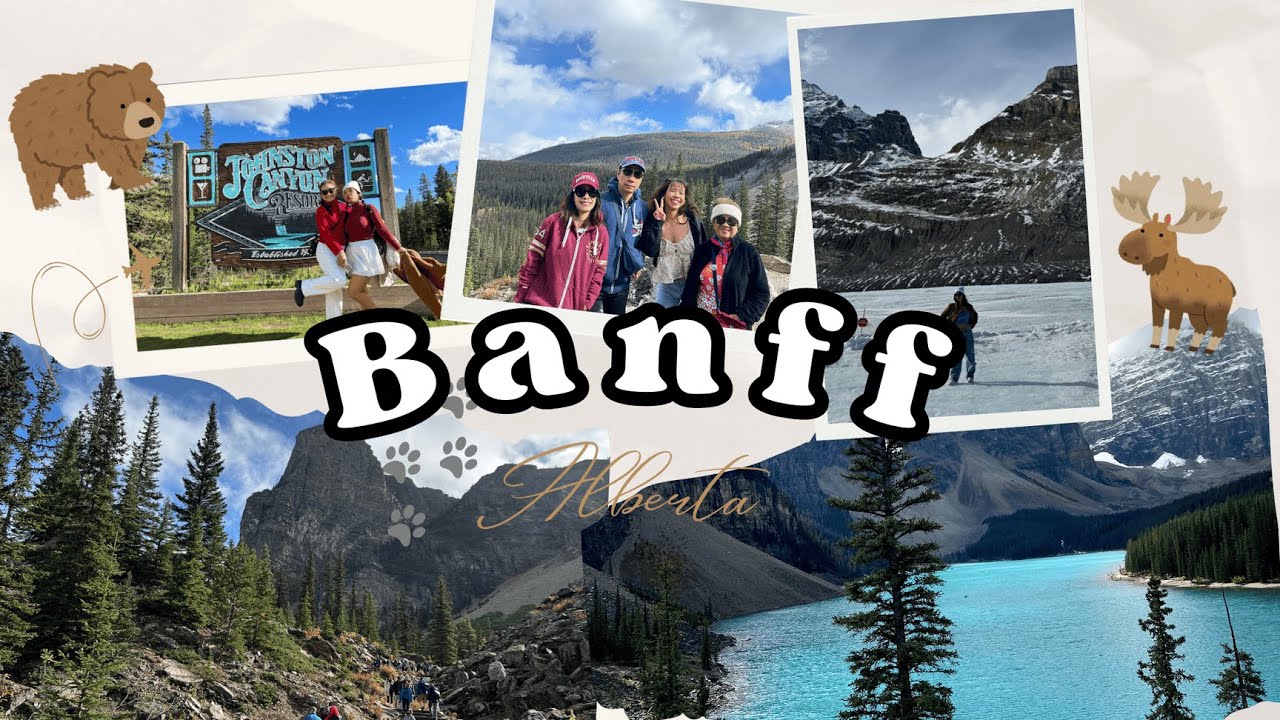 4 Days in Banff seeing amazing nature, Most beautiful lakes, Columbia Icefield