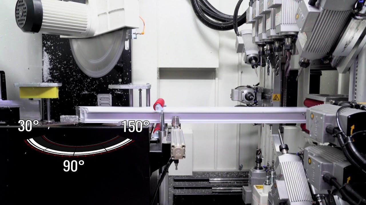 Oz Machine ALCOR II R CNC Profile Cutting and Machining Center (8 Axis)