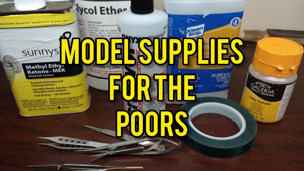 Cheap Alternative Supplies For Scale Modeling