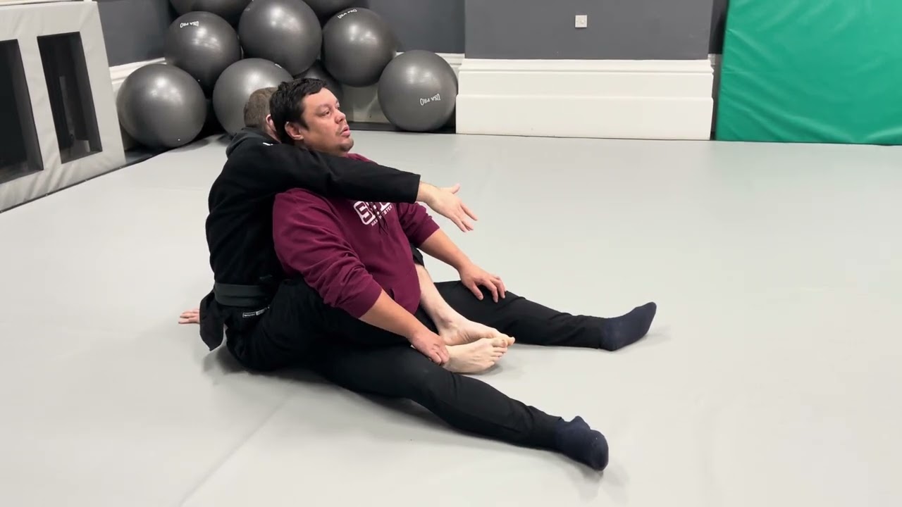 One Arm Rear Naked Choke with Coach John Kavanagh's Guillotine O'Clock aka The Kimura Frame