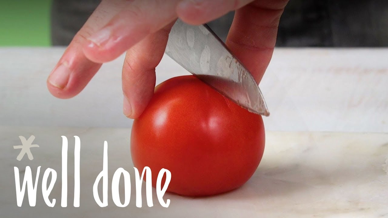 6 Best Ways To Cut Tomatoes: Cut, Slice, Core, Dice & More | Food 101 | Well Done