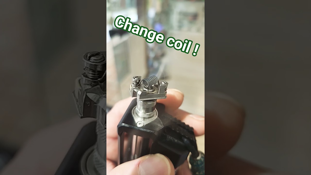 change coil ! #aio #veepon #dna60 #dna60 #dotmod #vapelife #boro #etherv2 #etherv2 #royalcustom #rba