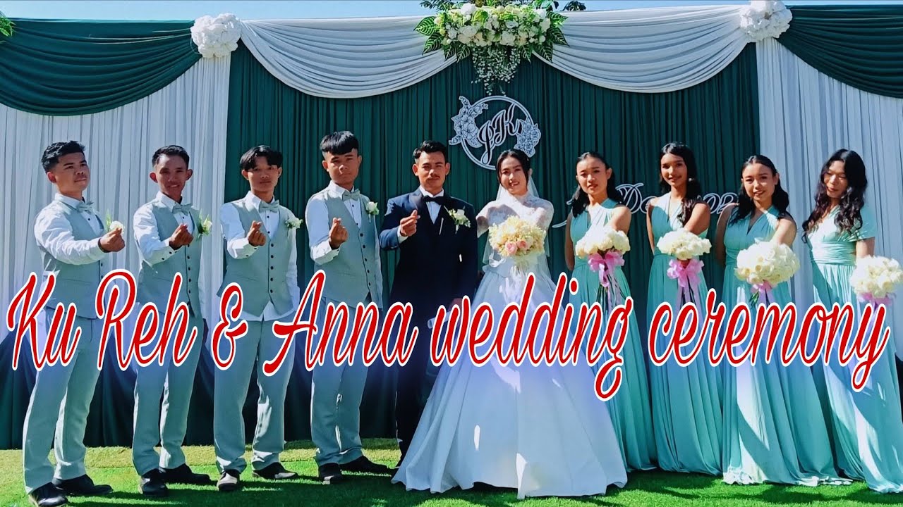 Karenni wedding ceremony of ku reh & Anna(Naw hay khu htoo)By Baptist church. #Doiseangvillage
