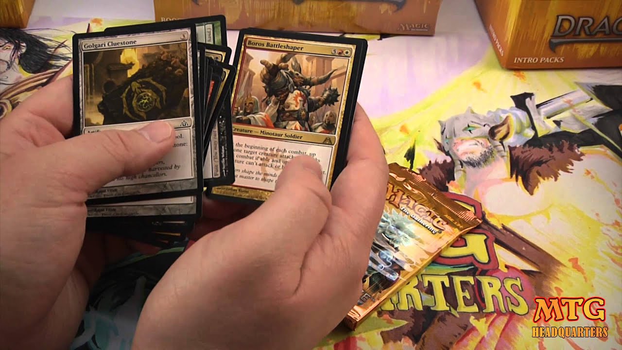Dragons Maze Intro Pack Simic Domination Opening & Review