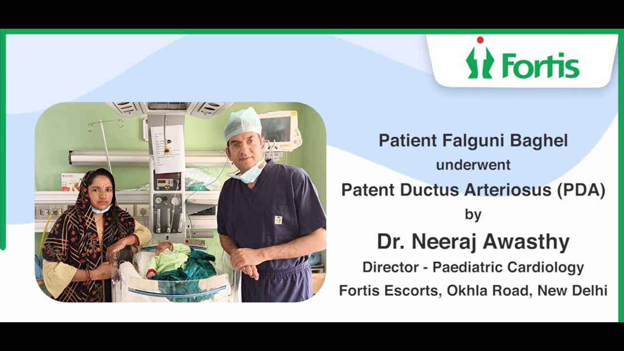 Patient Story of 3month old baby successfully treated by Dr. Neeraj Awasthy at Fortis Escorts, Okhla