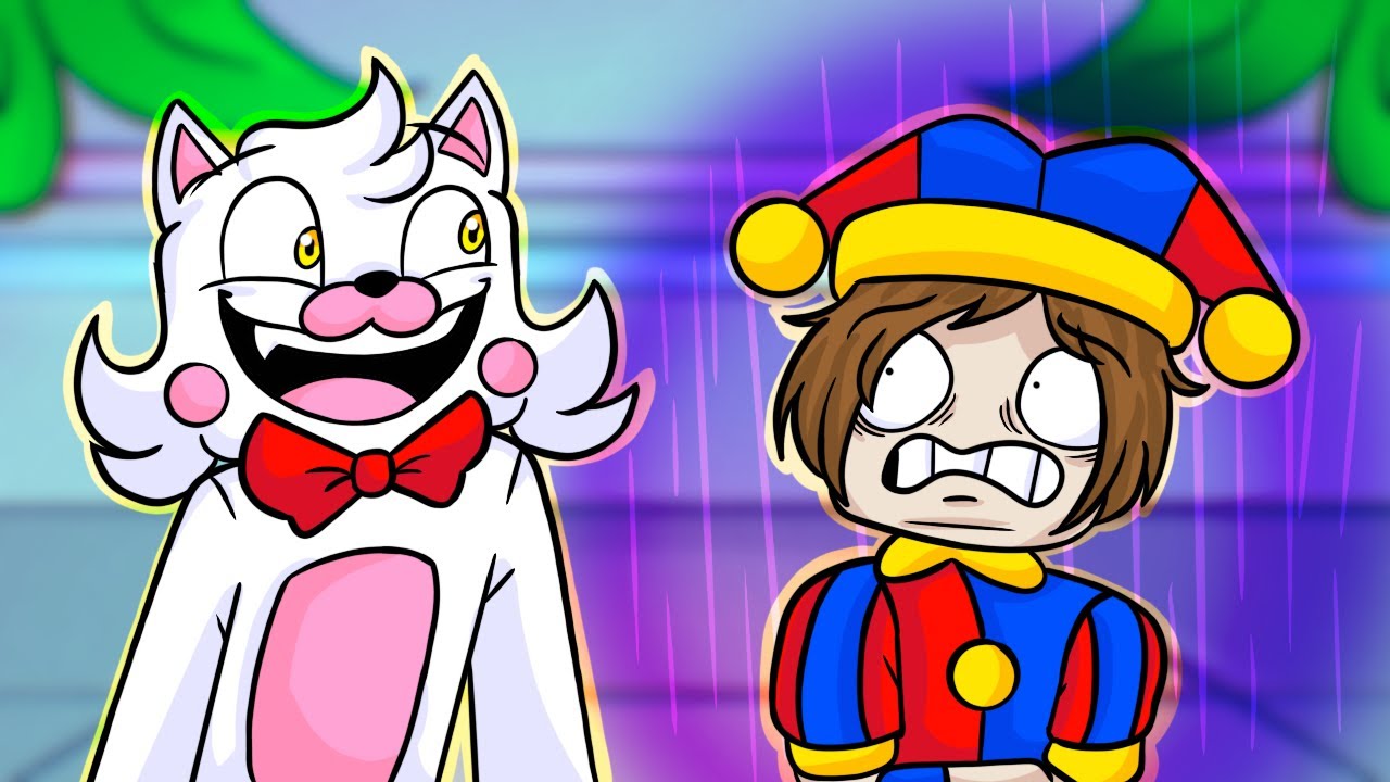 Pomni Meets Funtime Foxy And His Friends In Minecraft FNAF