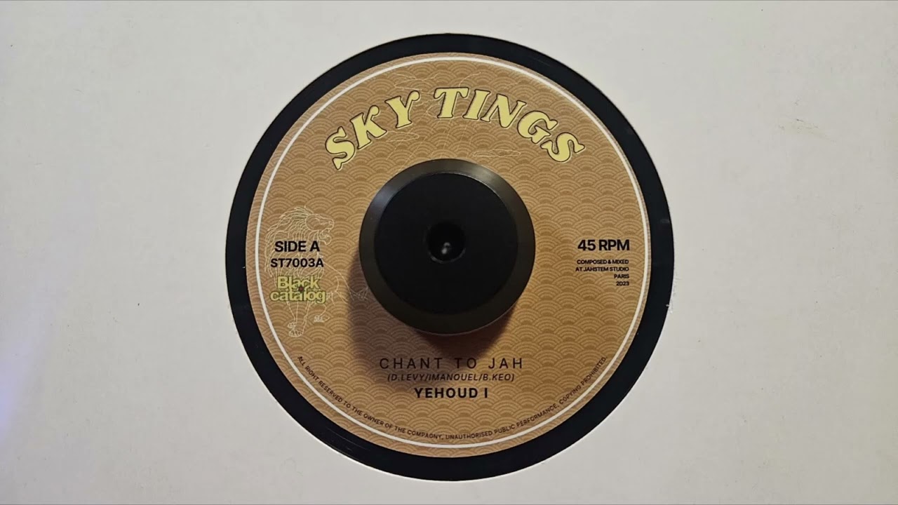 Chant To Jah – J A Horns – Yehoud I – SKY TINGS – ST7003