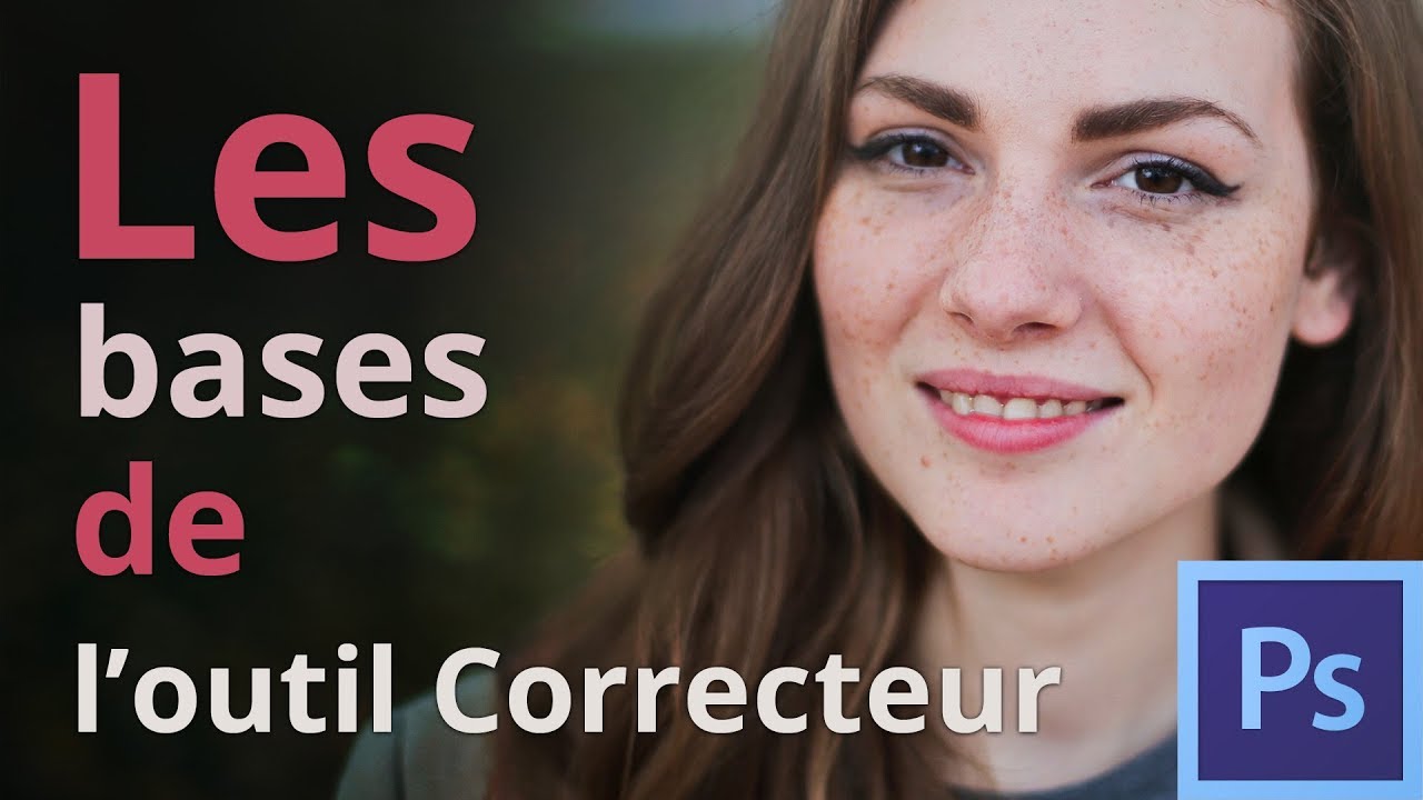 L'outil correcteur dans Photoshop (Tuto  Photoshop)