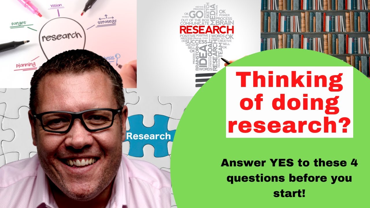 How to do research: 4 questions to answer before you start