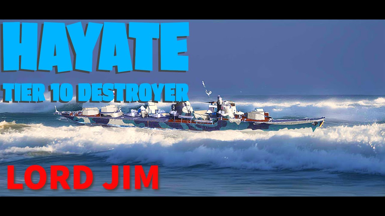 Tier 10 Hayate Destroyer - Hayate Muhribi | World of Warships Blitz