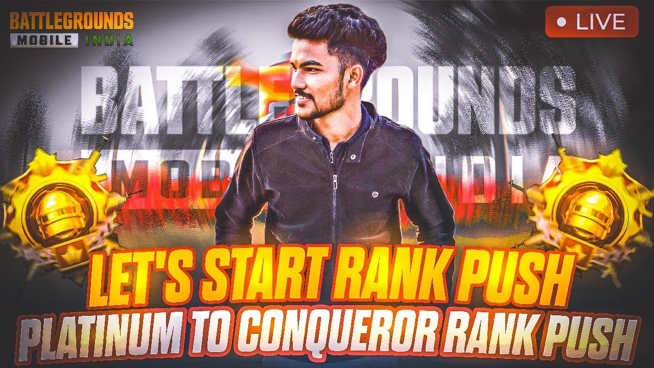 CONQUEROR POSIBLE THIS SEASON 🎯 | BGMI LIVE RANK PUSH 🎯 #bgmi #pubg #rank #live