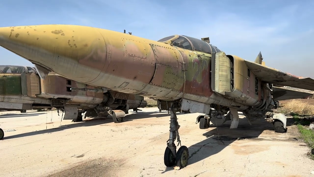 Footage Shows Military Planes Abandoned in Aleppo After Rebel Takeover