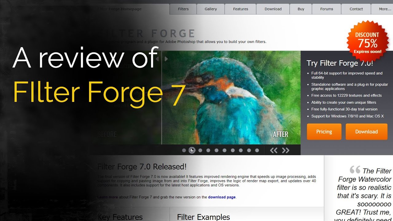 Filter Forge 7 vs Filter Forge 6