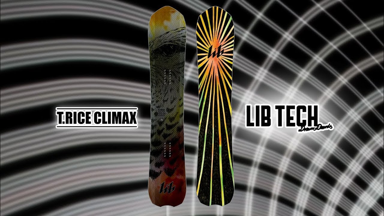 TRAVIS RICE GOLD MEMBER/ GOLD MEMBER SPLIT/ CLIMAX | 2019-2020 LIB TECH SNOWBOARDS