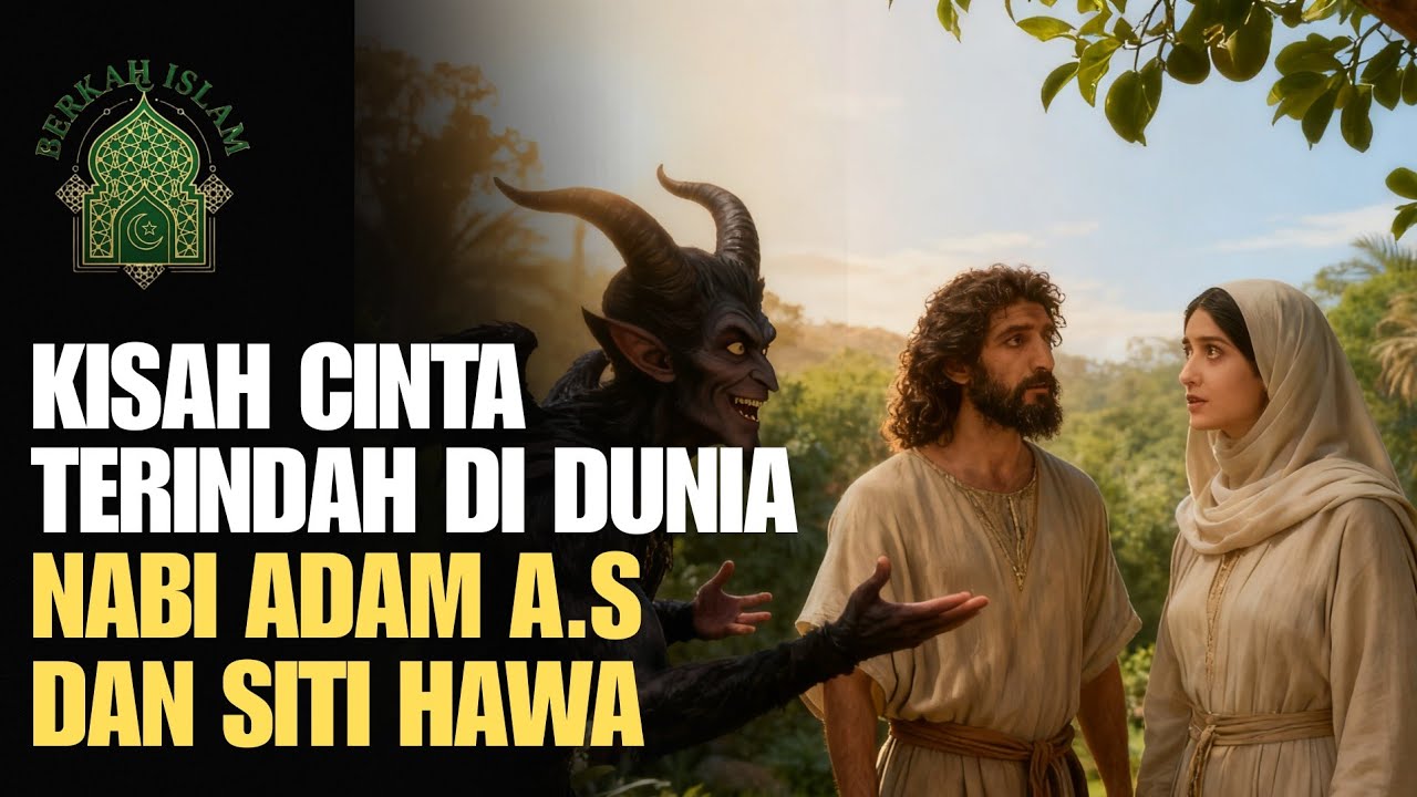 Kisah Lengkap Nabi Adam & Hawa: Dari Surga Hingga Turun ke Bumi