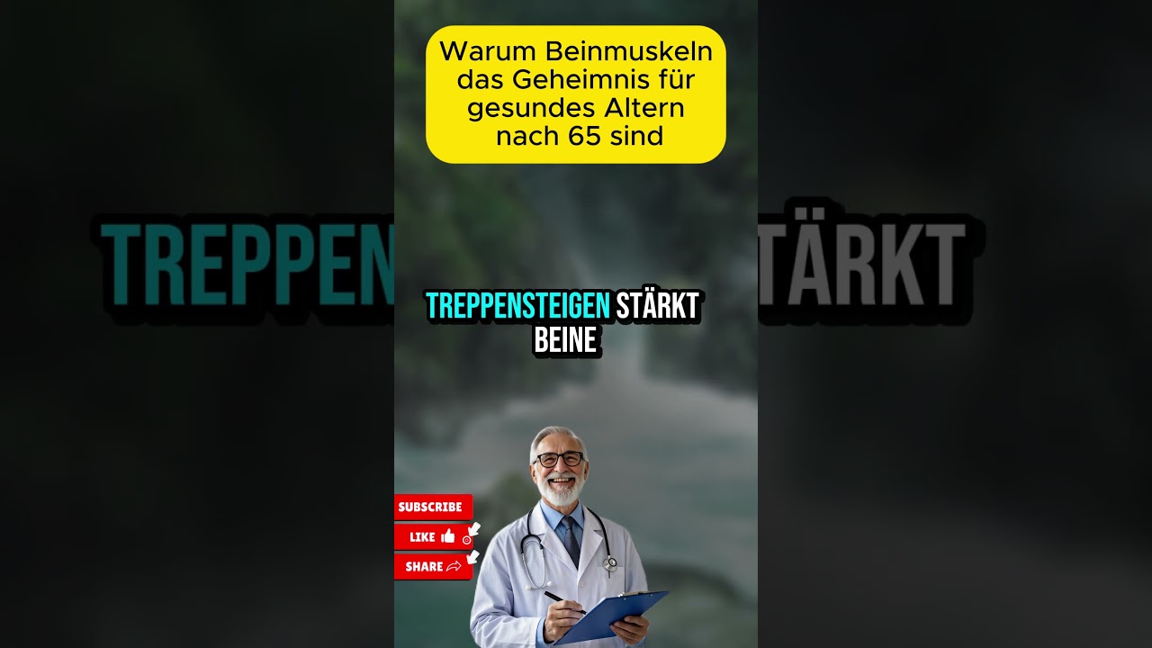 Das wahre Geheimnis für gesundes Altern ab 65! 