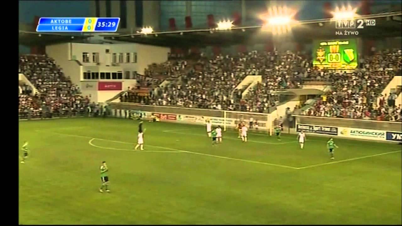 Aktobe - Legia Warszawa Skrót meczu 0-1