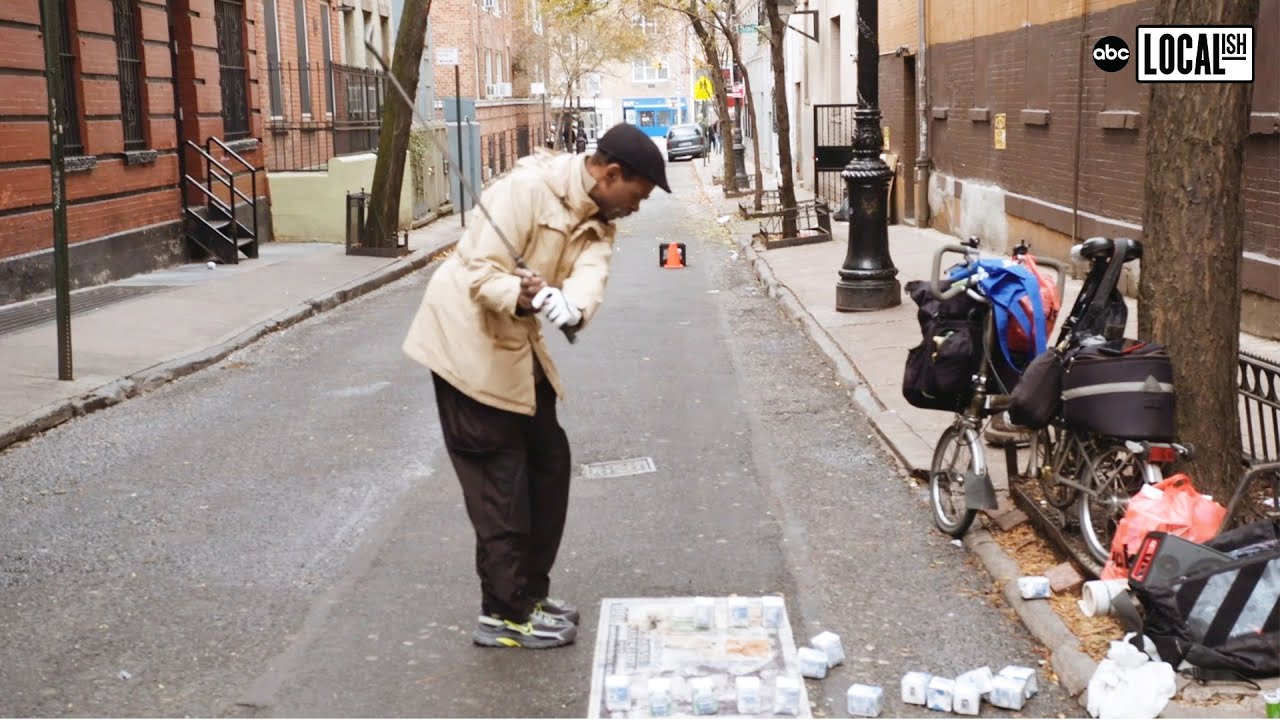 Tiger Hood: New York City's Famous Street Golfer | Localish
