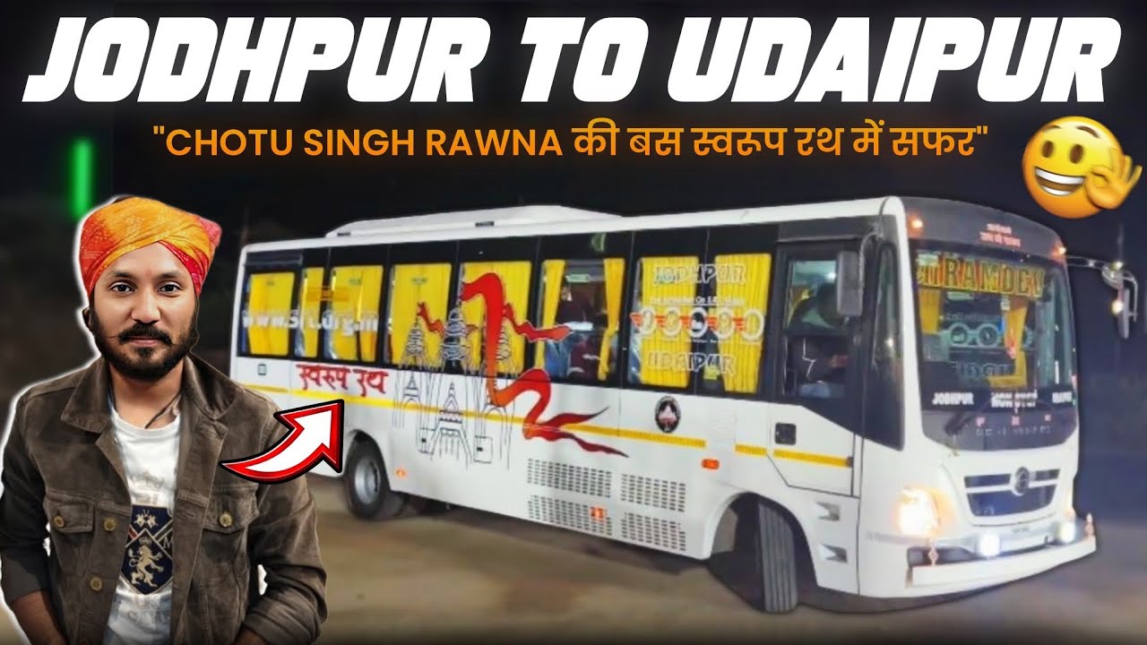 Brand New Bus Swaroop Rath Jodhpur to Udaipur 