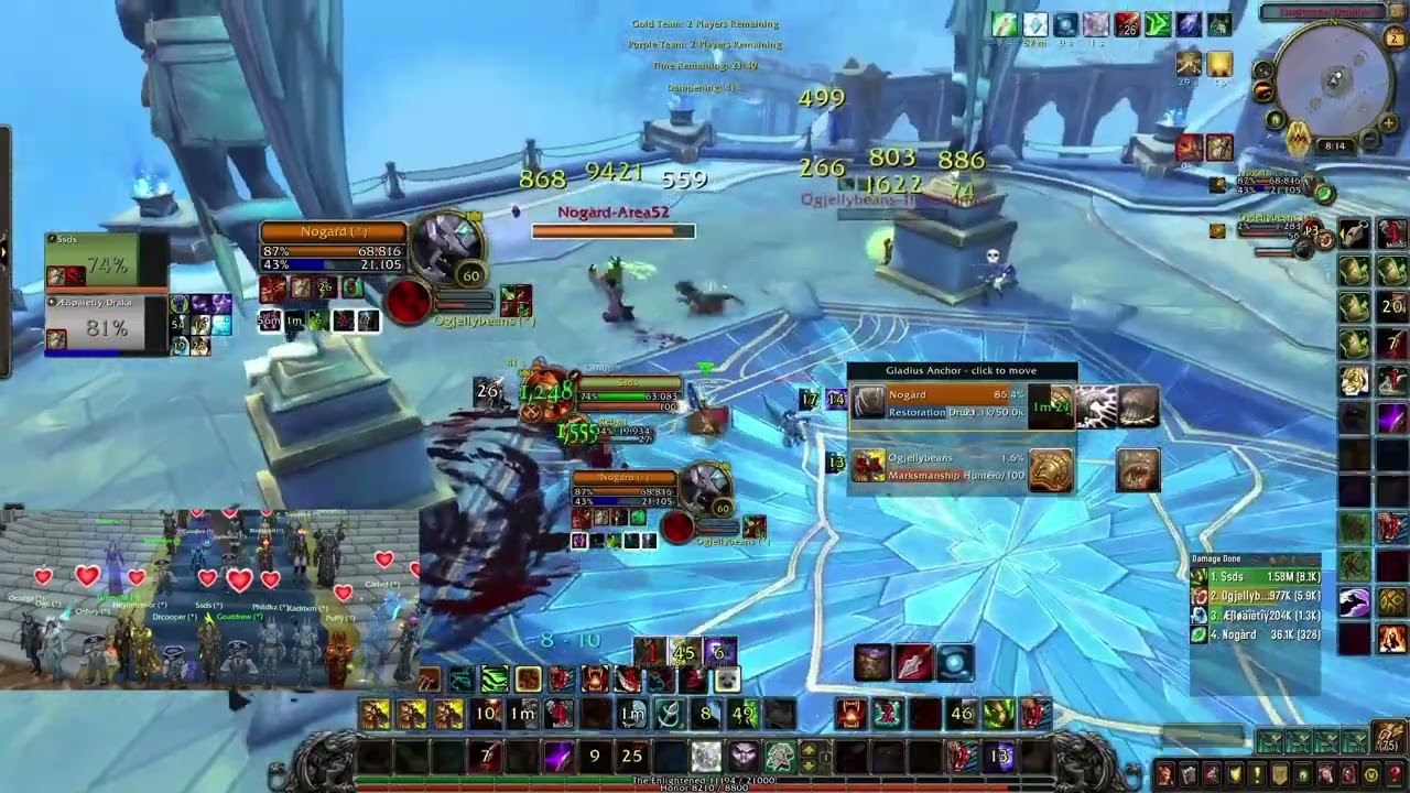 2750 Survival Hunter/Holy Priest 2v2 Commentary