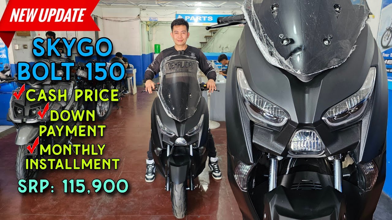 SKYGO BOLT 150 Maxi Scooter