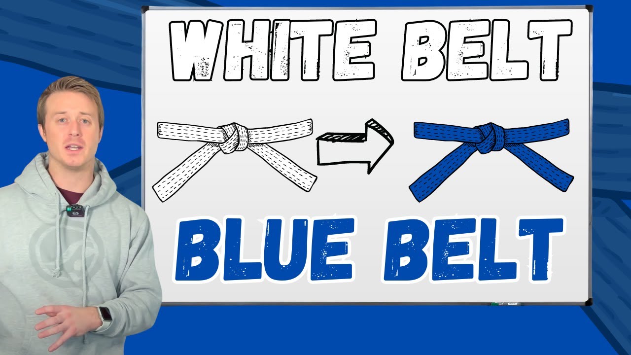 My White Belt to Blue Belt guide for students lacking direction & needing help