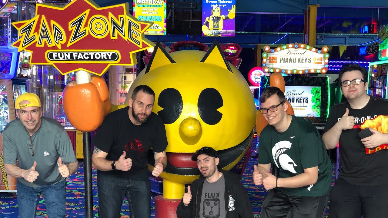 At a Zap Zone Arcade with Arcadejackpotpro, Carson Claws, Claw Craziness, Mr.D